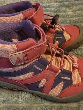 Mishansha Girls Hiking Shoes Kids Anti Collision Hiking Boots Non Slip